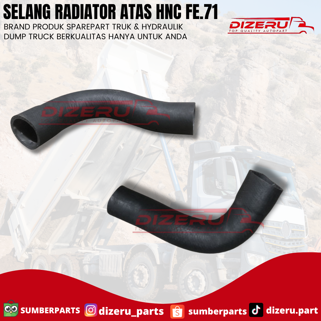 Selang Radiator Atas HNC fe.71